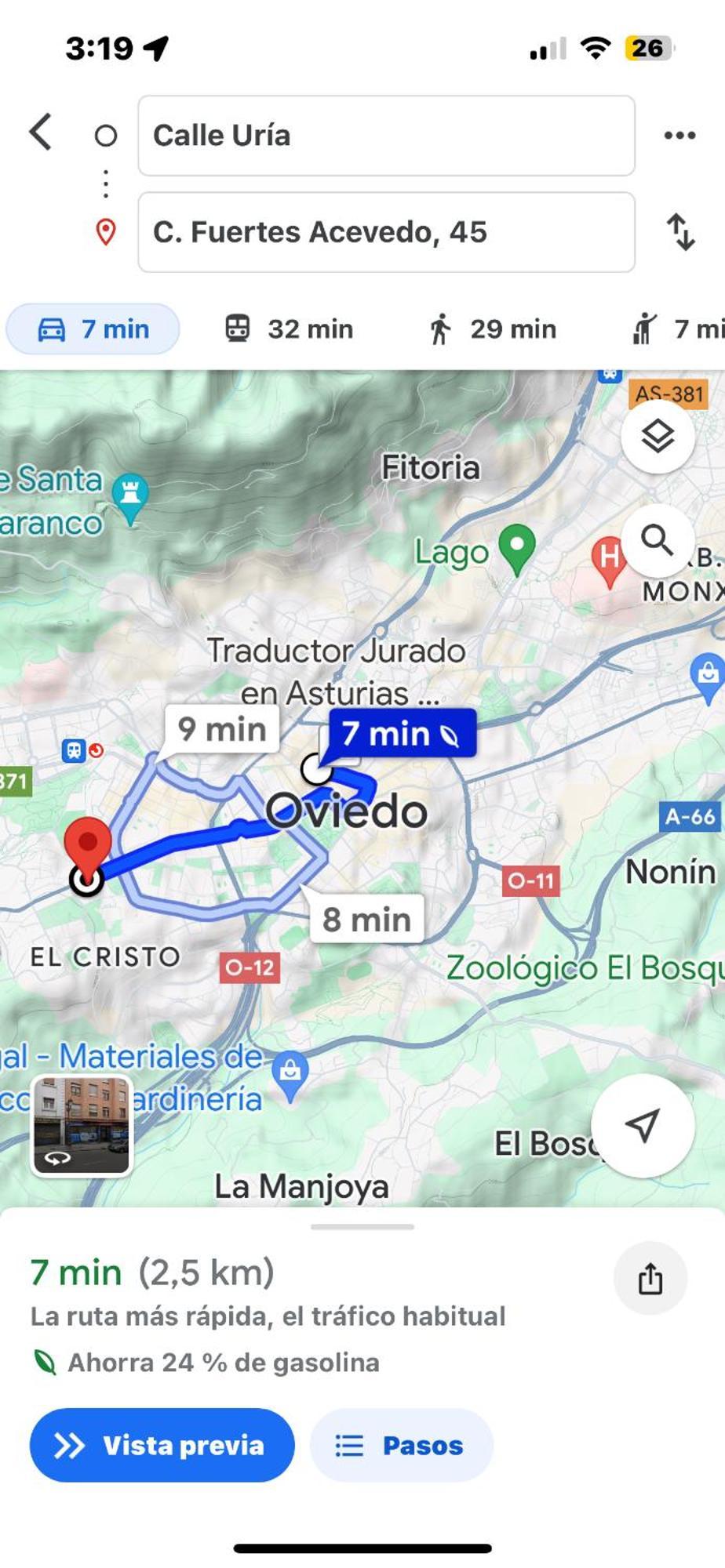 Vistas Monte Naranco Apartamento Con Parking 5Euros Al Dia Oviedo Exterior photo