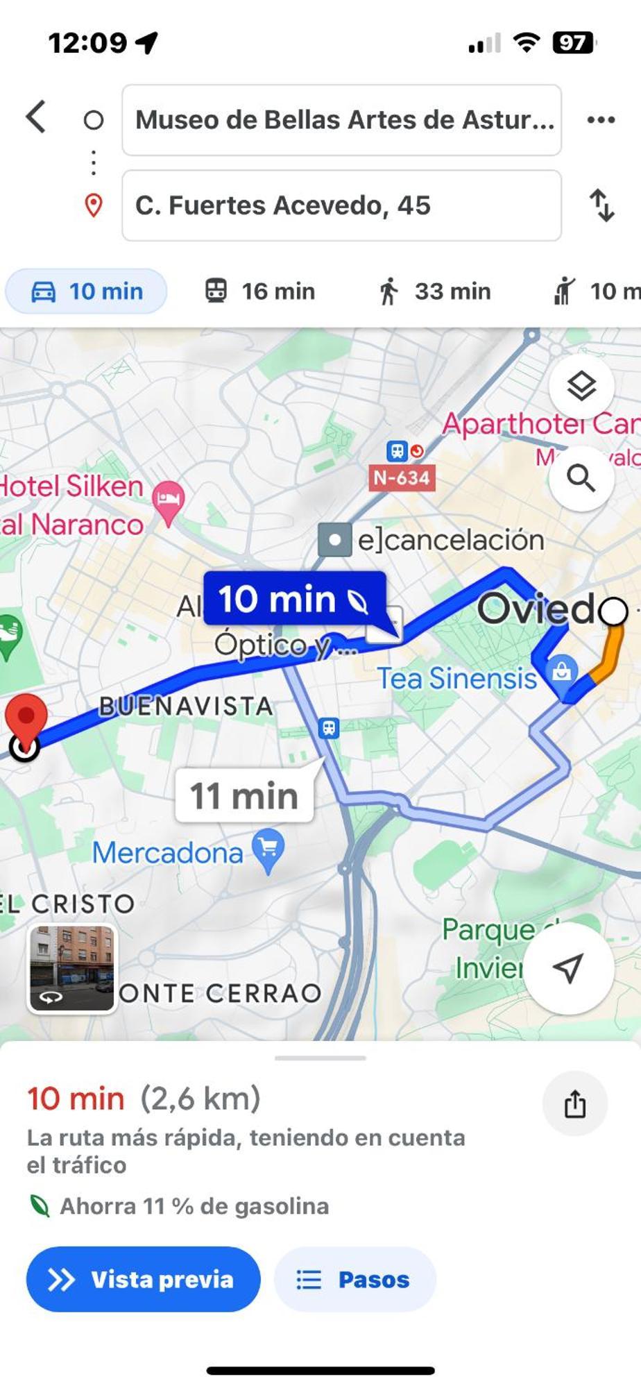 Vistas Monte Naranco Apartamento Con Parking 5Euros Al Dia Oviedo Exterior photo
